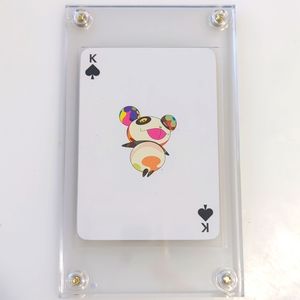 Authentic Louis Vuitton White Murakami King of Spades card